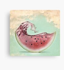 Watermelon Canvas Print