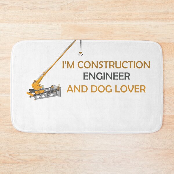 Item preview,   I'M Construction ENGINEER AND DOG  LOVER SHIRT , Web Developer T Shirt, Nerd Gift, Software Engineer Gift, Dress Code Joke designed and sold by Soukainadesign.