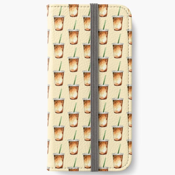 iced coffee iPhone Wallet