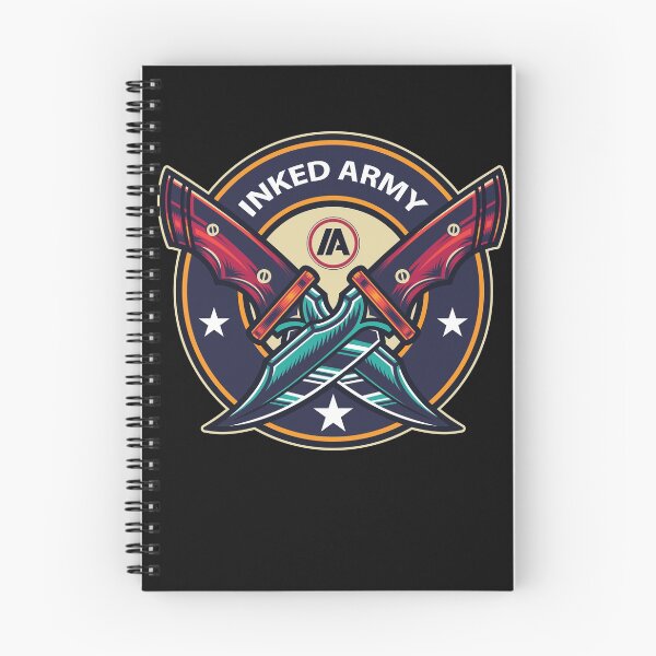 Item preview, Inked Army Dual Knife designed and sold by MOAZTees.