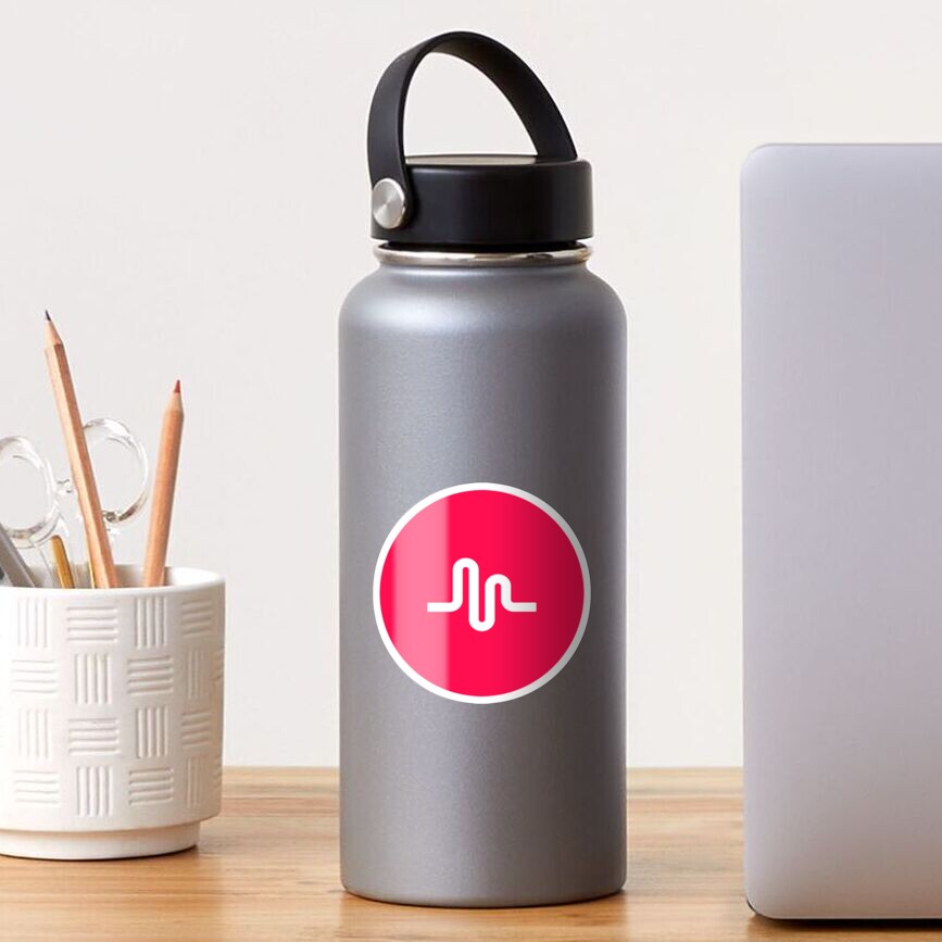 Musical.ly Logo Sticker