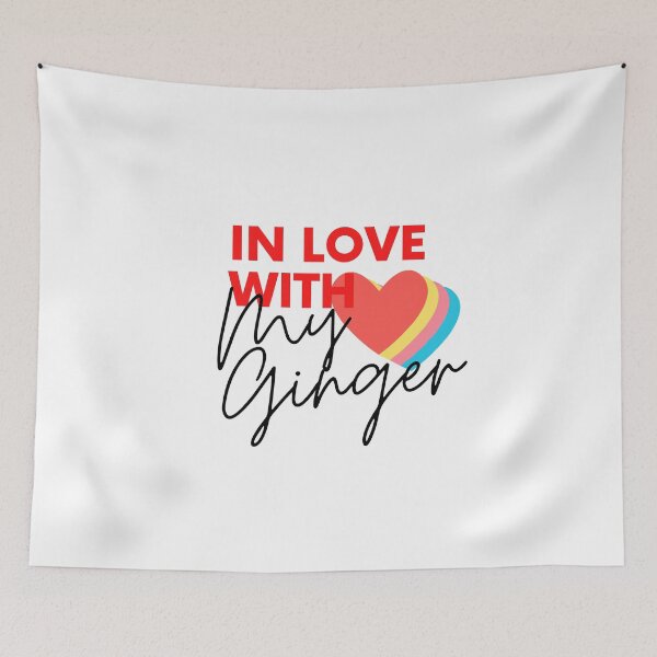 Artikelvorschau, Verliebt in meinen Ingwer entworfen und verkauft von Ginger Life Designs.