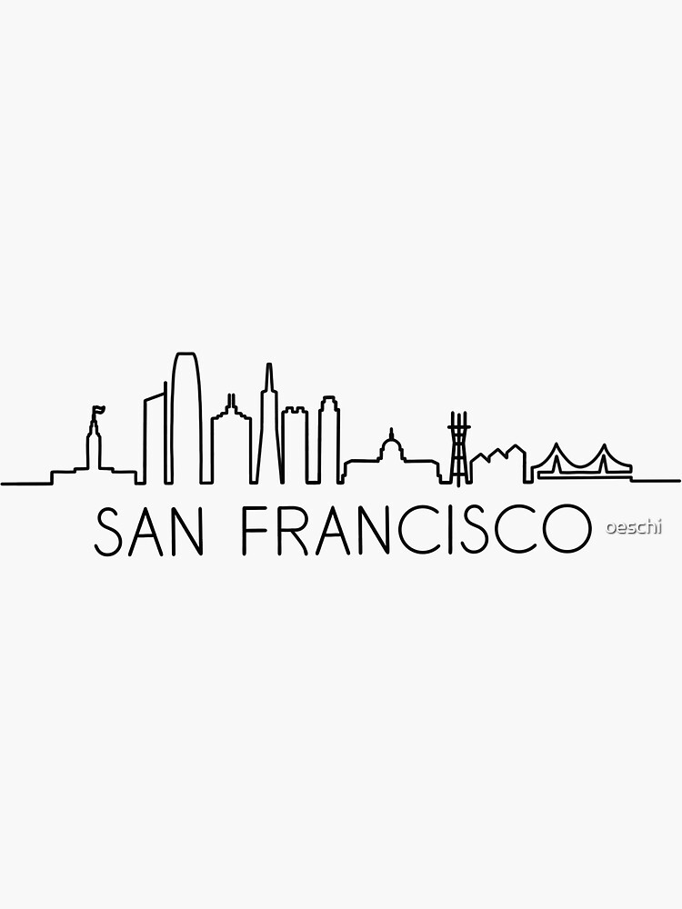 Onyx Worldwide San Francisco Skyline Hoodie Medium