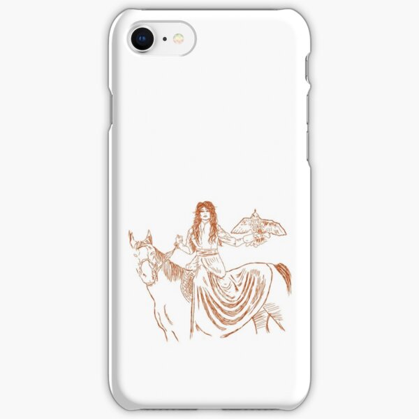 Falcon trainer horse woman iPhone Snap Case