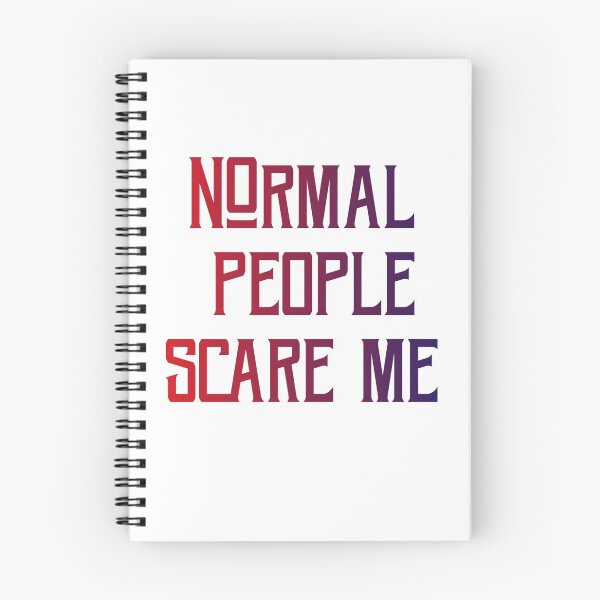 Item preview, Normal people scare me designed and sold by Monkey204.
