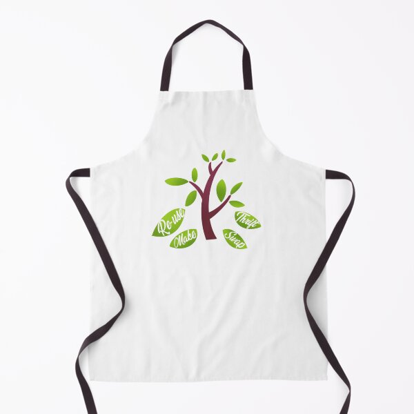 Item preview, Eco Tree "Re-use, Make, Thrift, Swap" Design designed and sold by SimonWoodsArt.