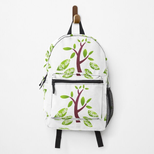 Item preview, Eco Tree "Re-use, Make, Thrift, Swap" Design designed and sold by SimonWoodsArt.