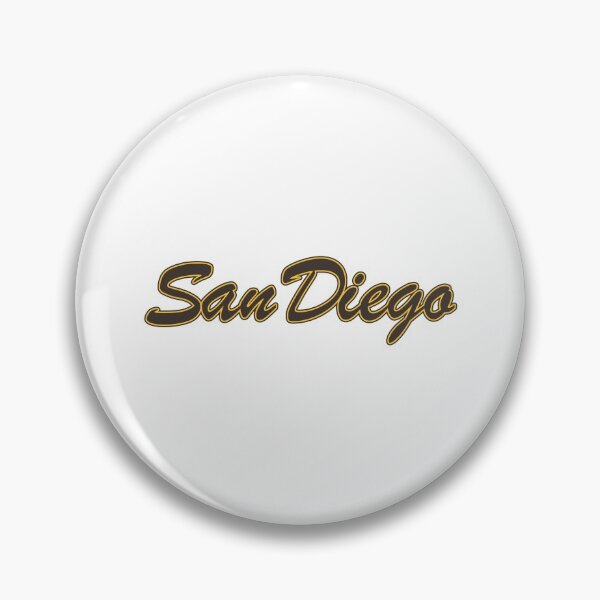 Item preview, Baseball Fan of San Diego Brown and Gold on White (alt) designed and sold by gkillerb.