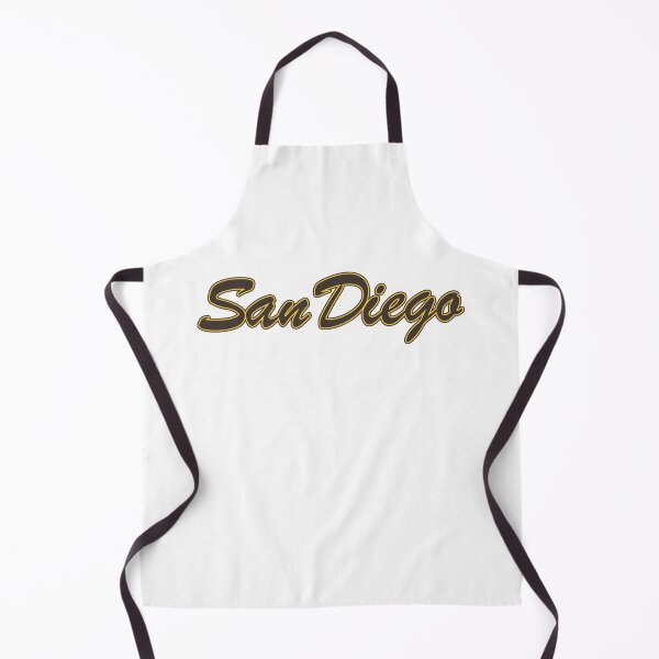 Item preview, Baseball Fan of San Diego Brown and Gold on White (alt) designed and sold by gkillerb.