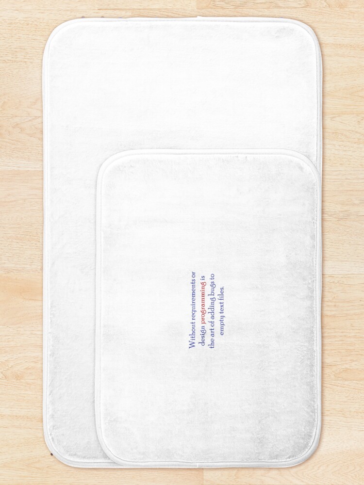 Thumbnail 5 of 6, Bath Mat, Programmer designed and sold by Smolive.