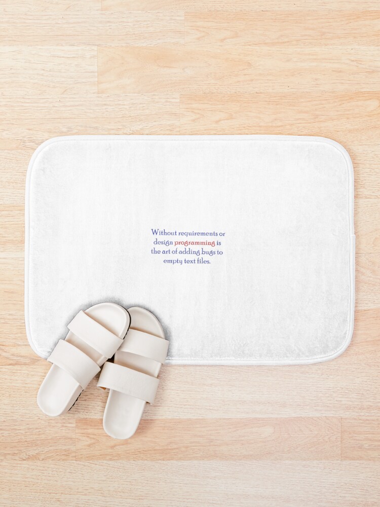 Thumbnail 1 of 6, Bath Mat, Programmer designed and sold by Smolive.