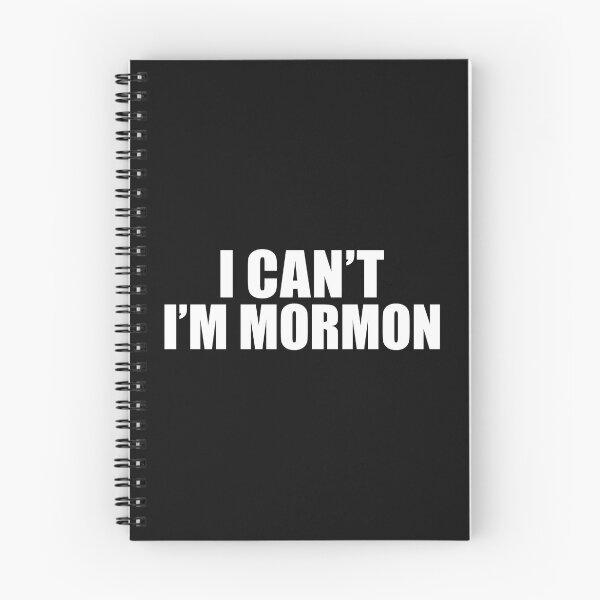 Item preview, I can't I'm Mormon LDS  Latter day Saints designed and sold by losttribe.