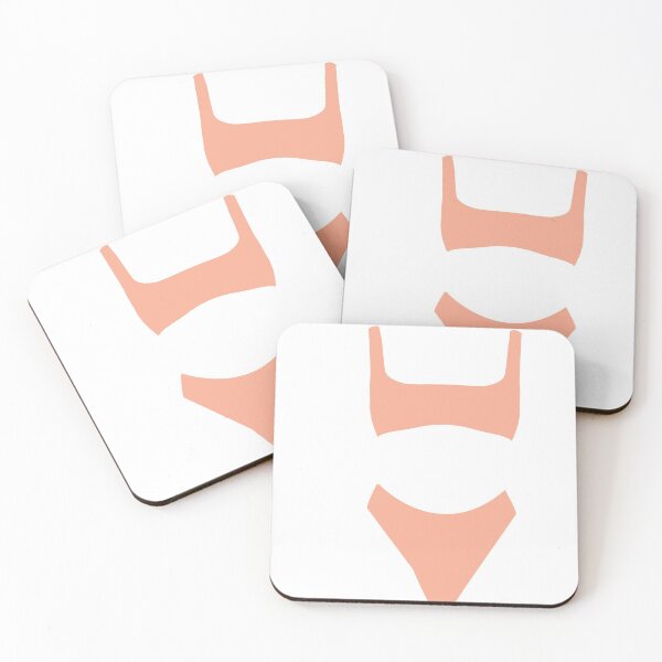 Item preview, bikini set- coral designed and sold by hoperobinett.
