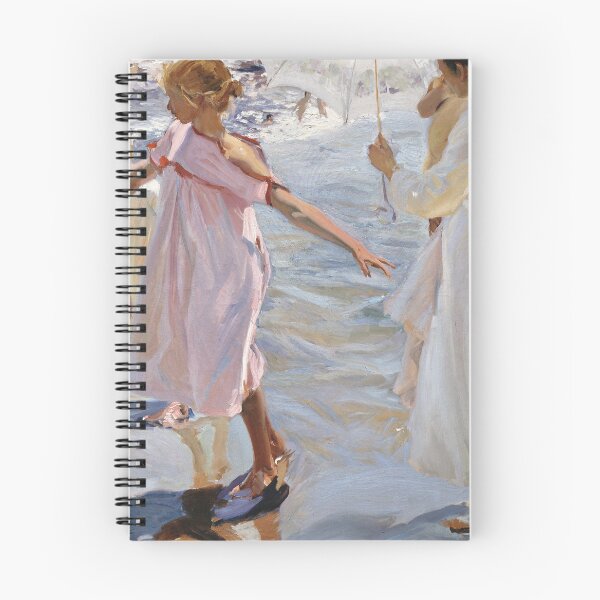 Item preview, Joaquín Sorolla - Time for a Bathe, Valencia designed and sold by Impressionist Masters.