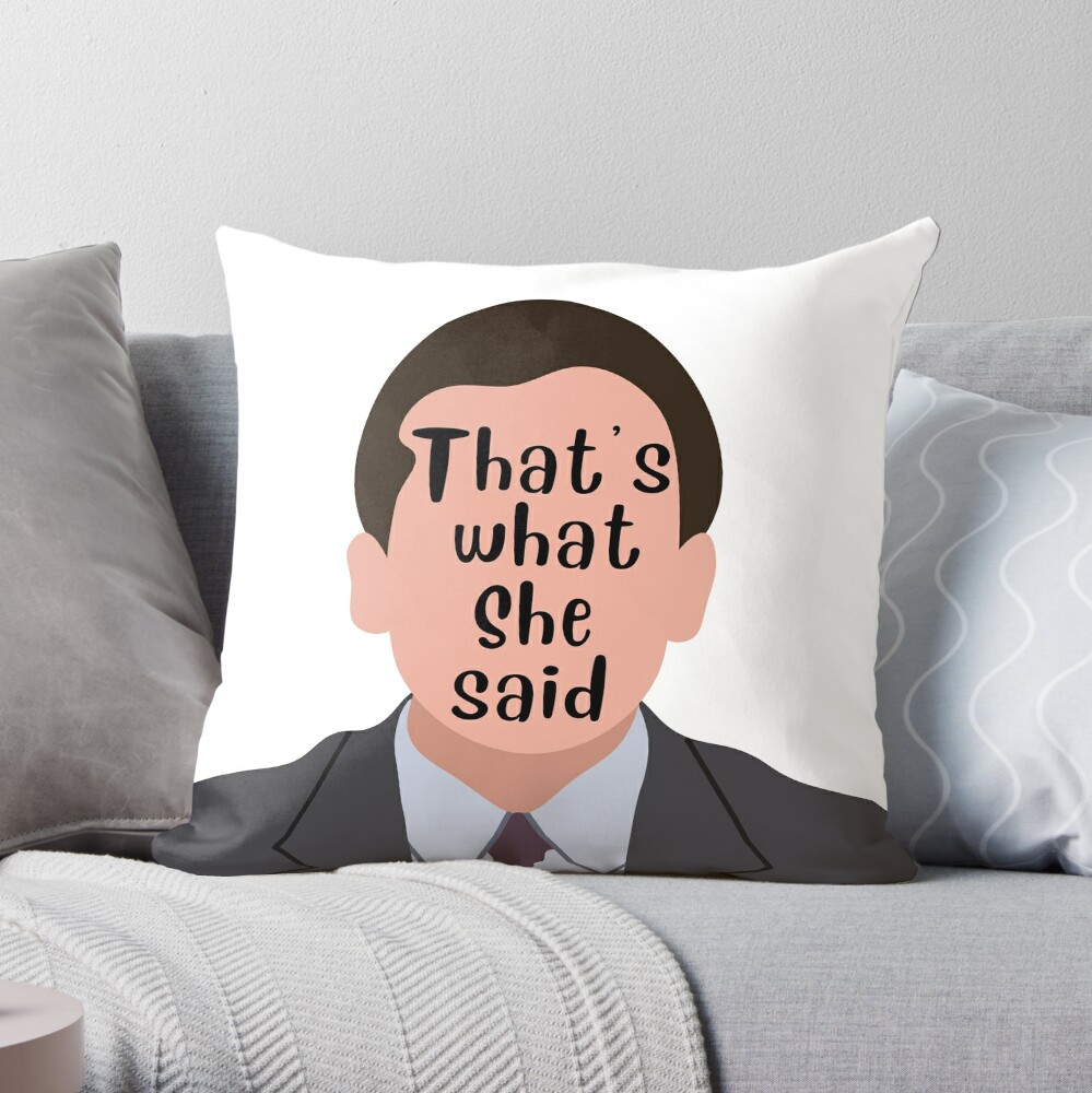 Michael Scott - The Office Collage Throw Pillow for Sale by Michaelws