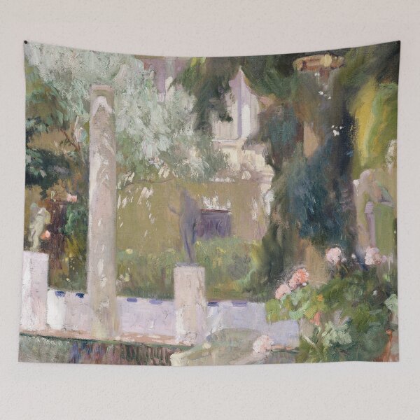 Item preview, Joaquín Sorolla - The Gardens at the Sorolla Family House designed and sold by Impressionist Masters.