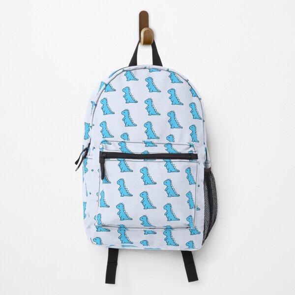 little blue dinosaur Backpack