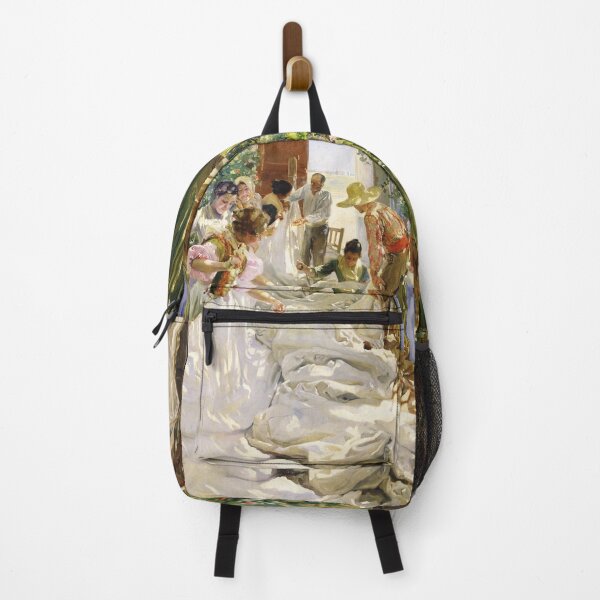Item preview, Joaquín Sorolla - Sewing the Sail designed and sold by Impressionist Masters.