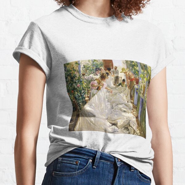 Joaquín Sorolla - Sewing the Sail Classic T-Shirt