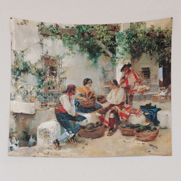 Item preview, Joaquín Sorolla - Selling Melons designed and sold by Impressionist Masters.