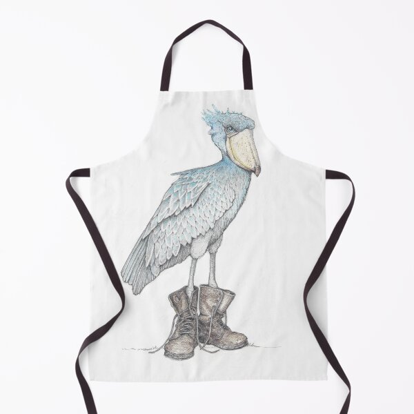 Item preview, Shoebill in work boots designed and sold by JimsBirds.