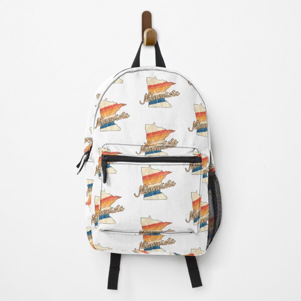 Item preview, Minnesota State | Colorful Retro 70s Design designed and sold by PraiseQuotes.