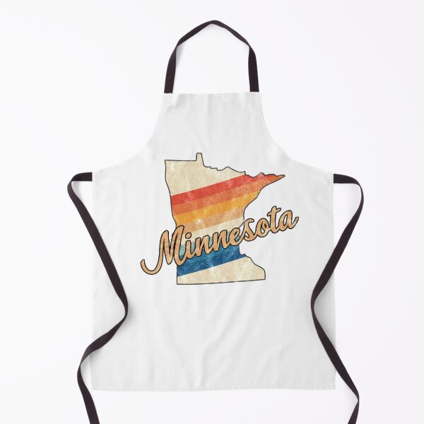 Item preview, Minnesota State | Colorful Retro 70s Design designed and sold by PraiseQuotes.