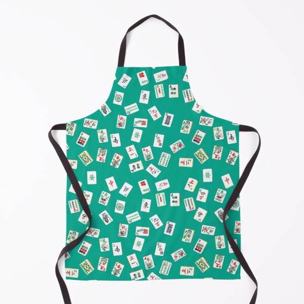 Item preview, mah jongg tiles jade designed and sold by farreystudio.