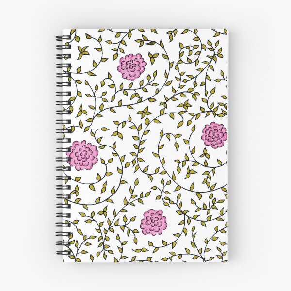 Item preview, Pink Fleur Pattern designed and sold by SarahCBrooks.
