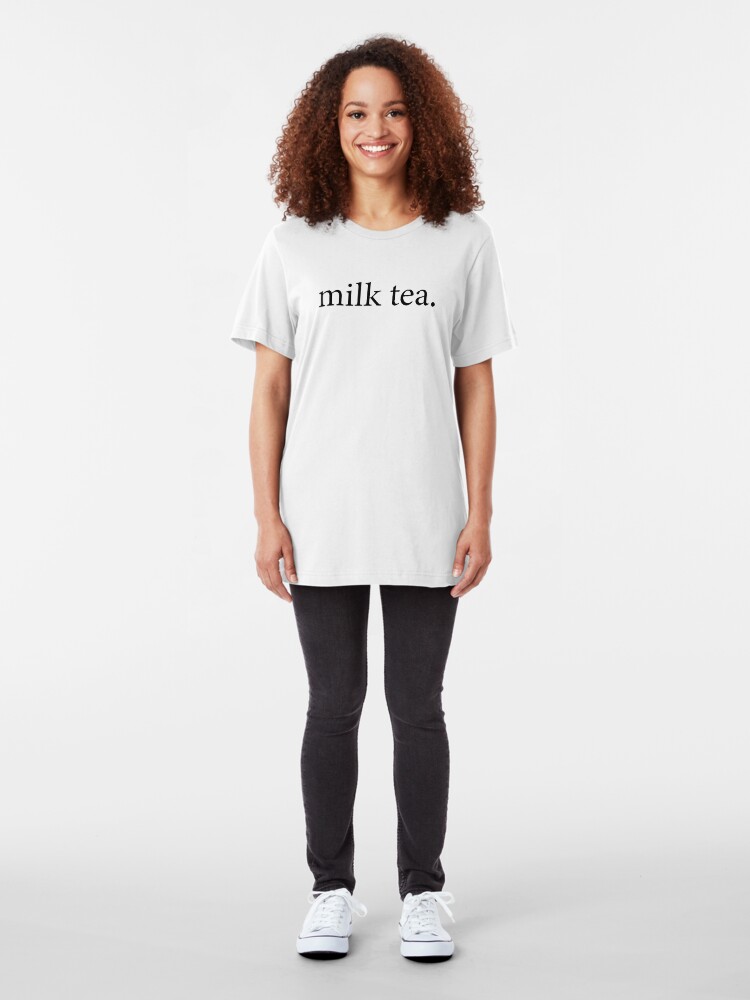 "milk tea" T-shirt by Adventureco | Redbubble