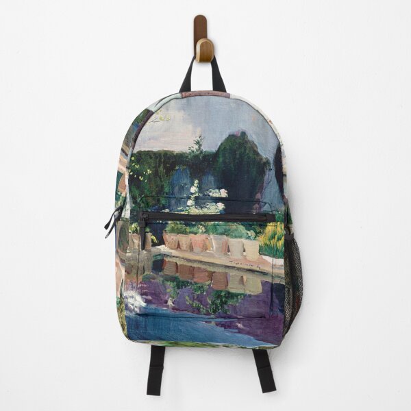 Item preview, Joaquín Sorolla - Palace of Pond, Royal Gardens in Seville designed and sold by Impressionist Masters.