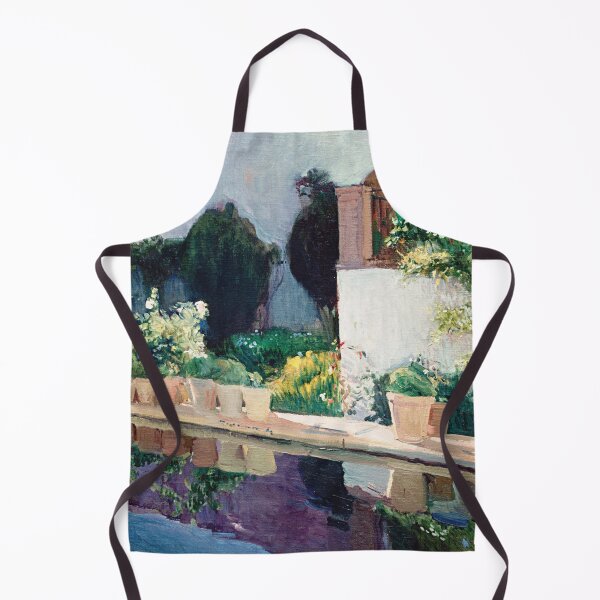 Item preview, Joaquín Sorolla - Palace of Pond, Royal Gardens in Seville designed and sold by Impressionist Masters.