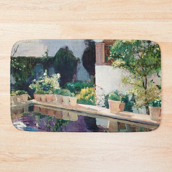 Item preview, Joaquín Sorolla - Palace of Pond, Royal Gardens in Seville designed and sold by Impressionist Masters.