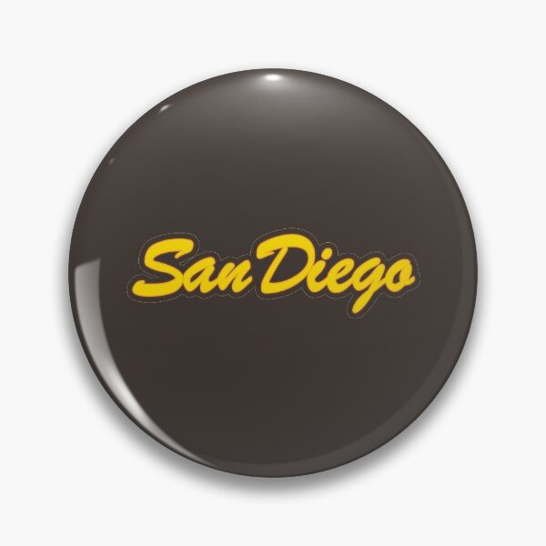 Item preview, Baseball Fan of San Diego Gold on Brown (alt) designed and sold by gkillerb.