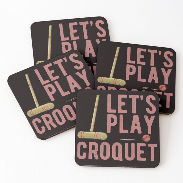 Item preview, Lets Play Croquet - Croquet Player gift designed and sold by Dan66.