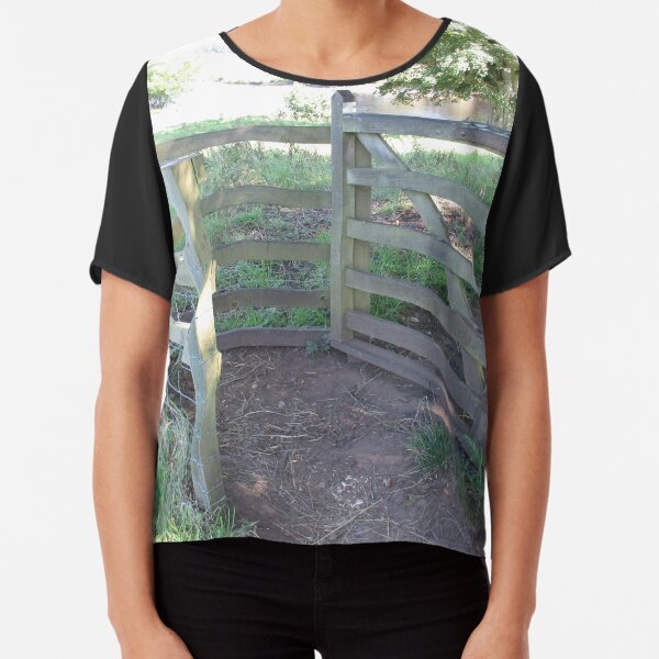 Merch #91 -- Kissing Gate (Hadrian's Wall) Chiffon Top