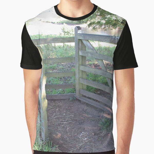 Merch #91 -- Kissing Gate (Hadrian's Wall) Graphic T-Shirt