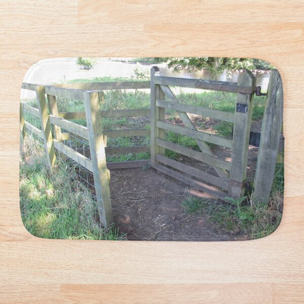 Merch #91 -- Kissing Gate (Hadrian's Wall) Bath Mat