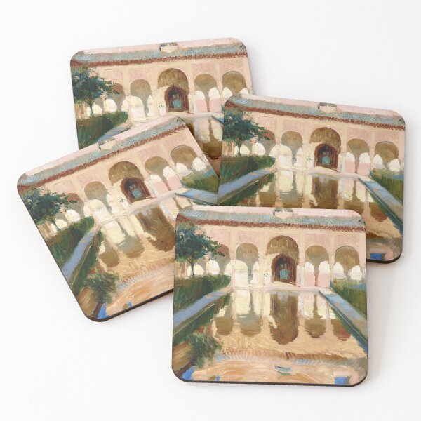 Item preview, Joaquín Sorolla - Hall of the Ambassadors, Alhambra, Granada designed and sold by Impressionist Masters.