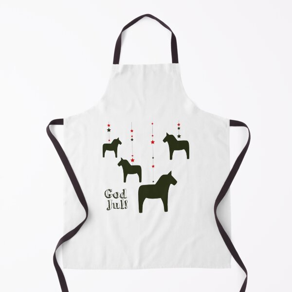 Item preview, God jul! Black Dala Horse designed and sold by Corduroy9.