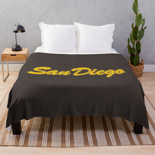 Item preview, Baseball Fan of San Diego Gold on Brown designed and sold by gkillerb.