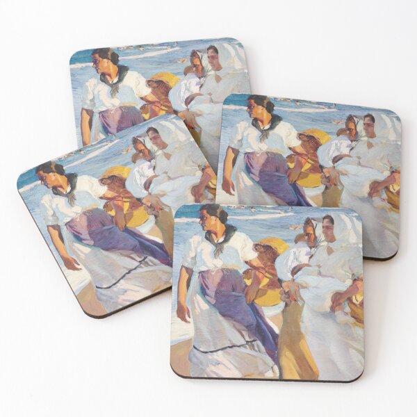 Item preview, Joaquín Sorolla - Fisherwomen from Valencia designed and sold by Impressionist Masters.
