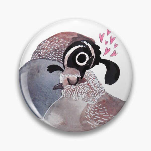 Item preview, California Quail Couple designed and sold by ProfessorBees.