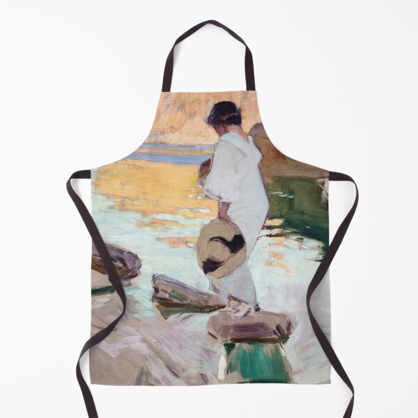 Item preview, Joaquín Sorolla - Elena at Cala de San Vicente designed and sold by Impressionist Masters.