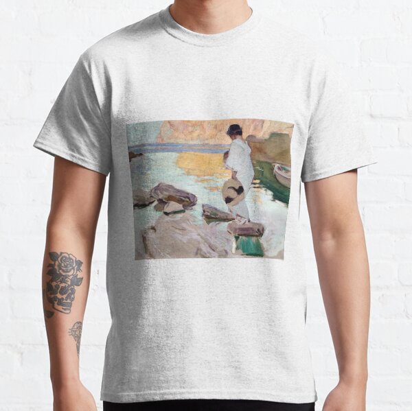 Item preview, Joaquín Sorolla - Elena at Cala de San Vicente designed and sold by Impressionist Masters.