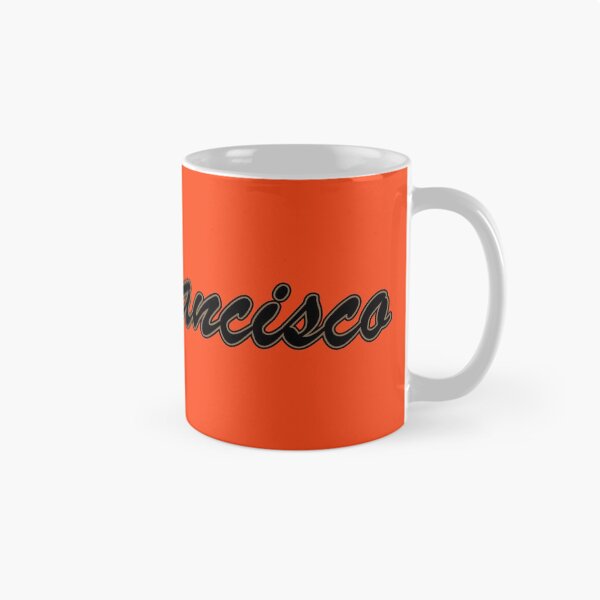 Item preview, Baseball Fan of San Francisco Black and Gold on Orange designed and sold by gkillerb.
