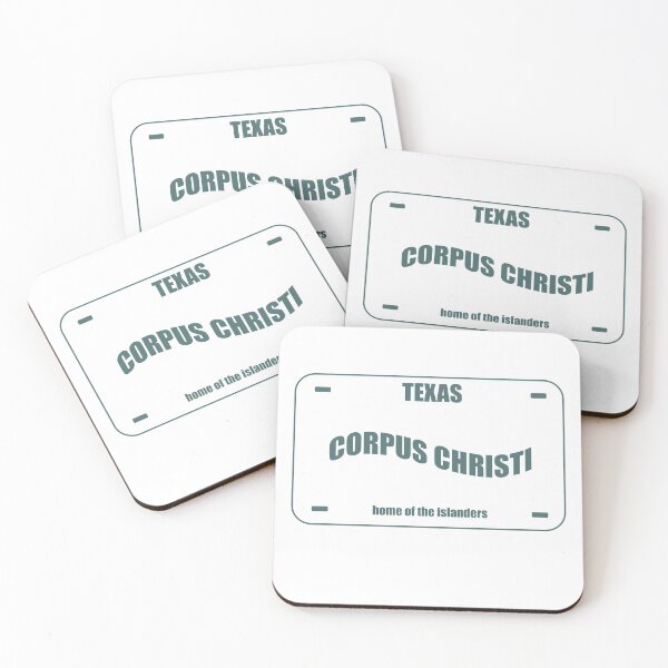 Item preview, Corpus Christi License plate designed and sold by Lena Goff.