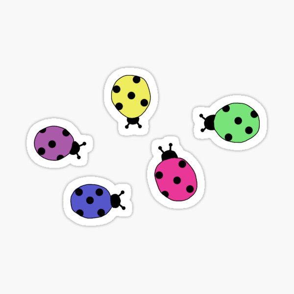 ladybugs pack Sticker