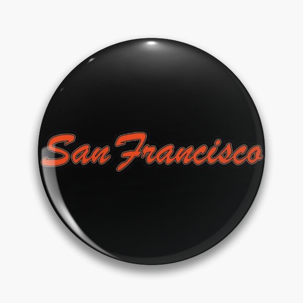 Item preview, Baseball Fan of San Francisco Orange and Gold on Black designed and sold by gkillerb.