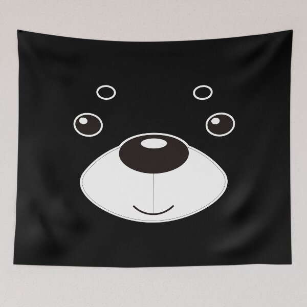 Item preview, Kawaii Bear Face - Cute Animal Face designed and sold by KC1max.